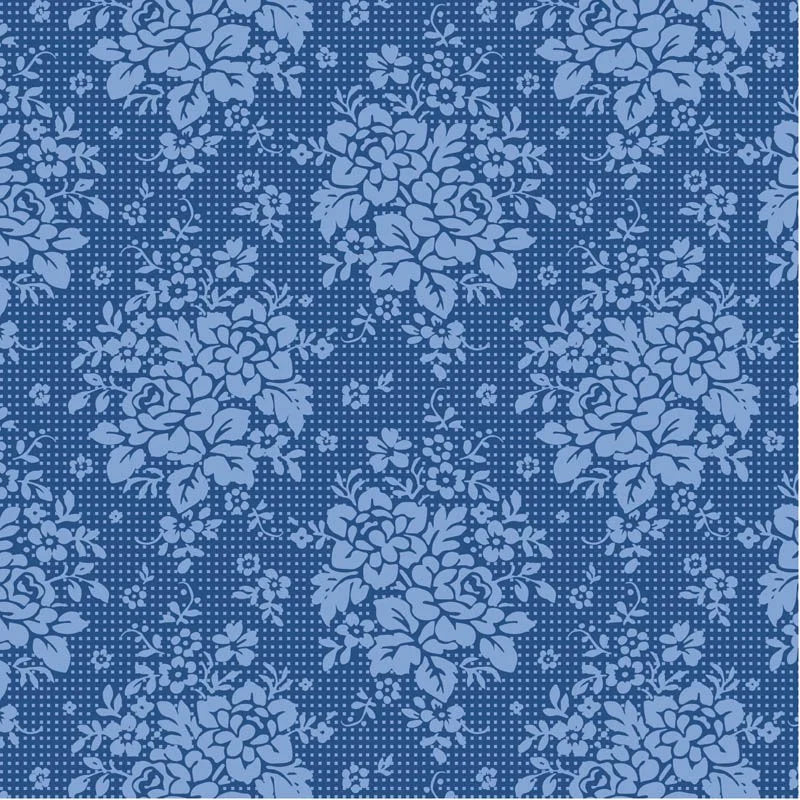 Tilda Something Blue - Picknic Denim