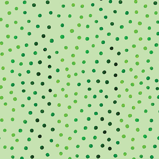 Shamrocks and Shenanigans - Lucky Dots Green