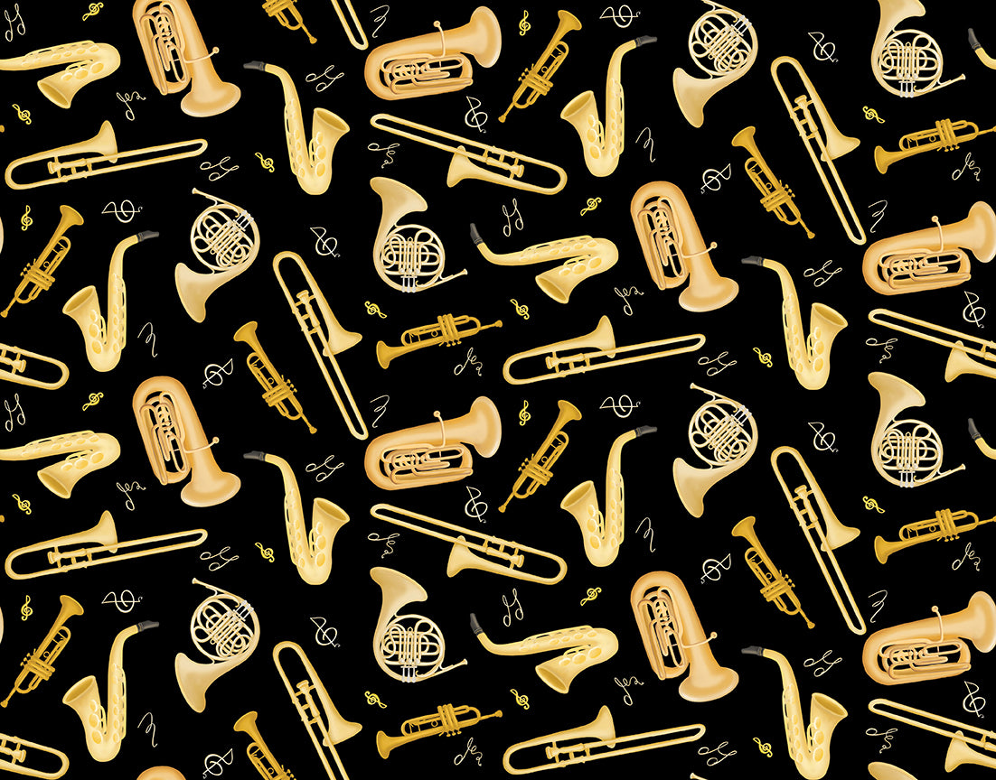 Making Music - Horn Section Black