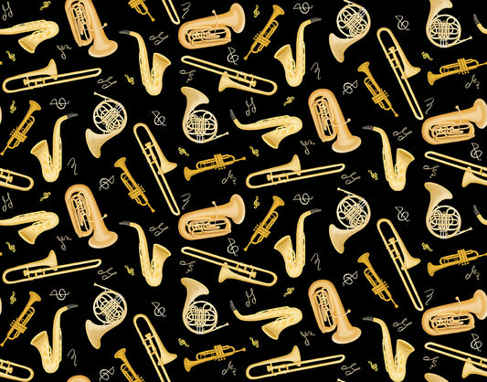 Making Music - Horn Section Black