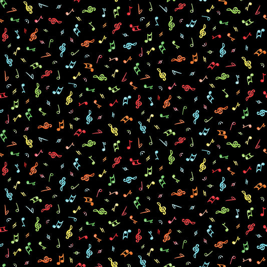 Making Music - Mini Notes Black