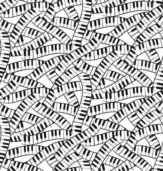 Making Music - Piano Keys White