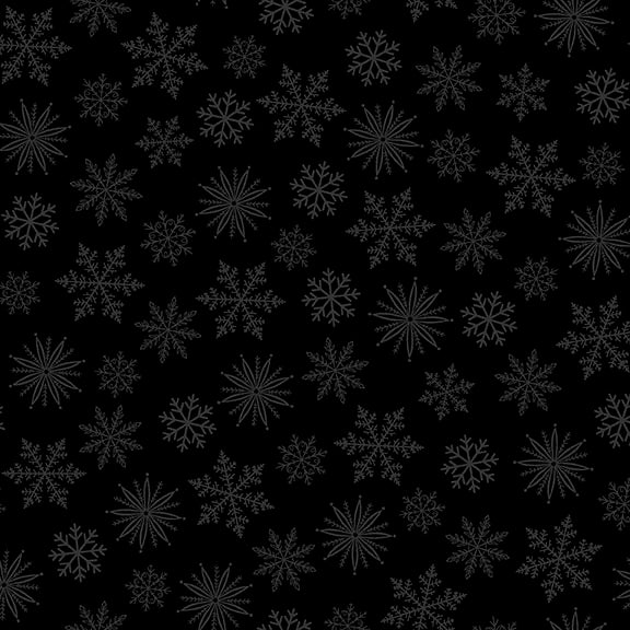 Back in Black - Snowflakes