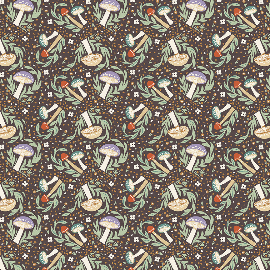 Cottage Core - Woodland Mushroom Espresso