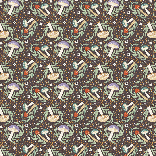 Cottage Core - Woodland Mushroom Espresso