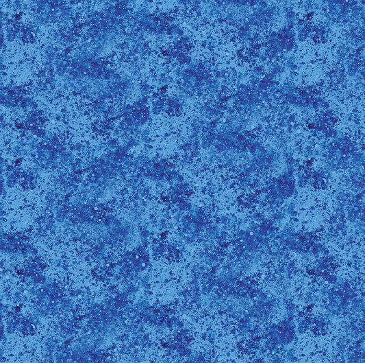 On Dragonfly Wings - Spatter Texture Blue