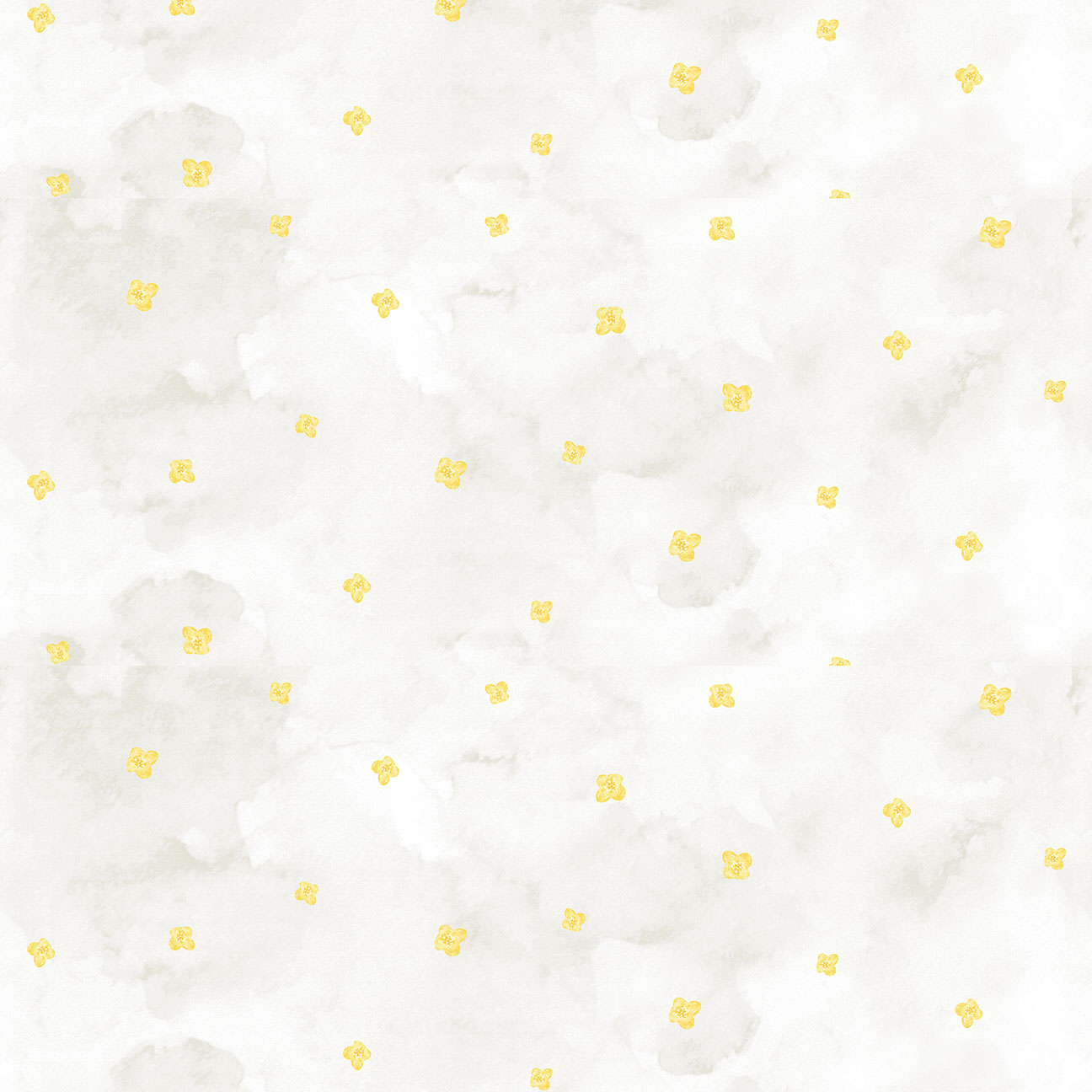 Soft Spoken - Four Petal Flower Sunshine