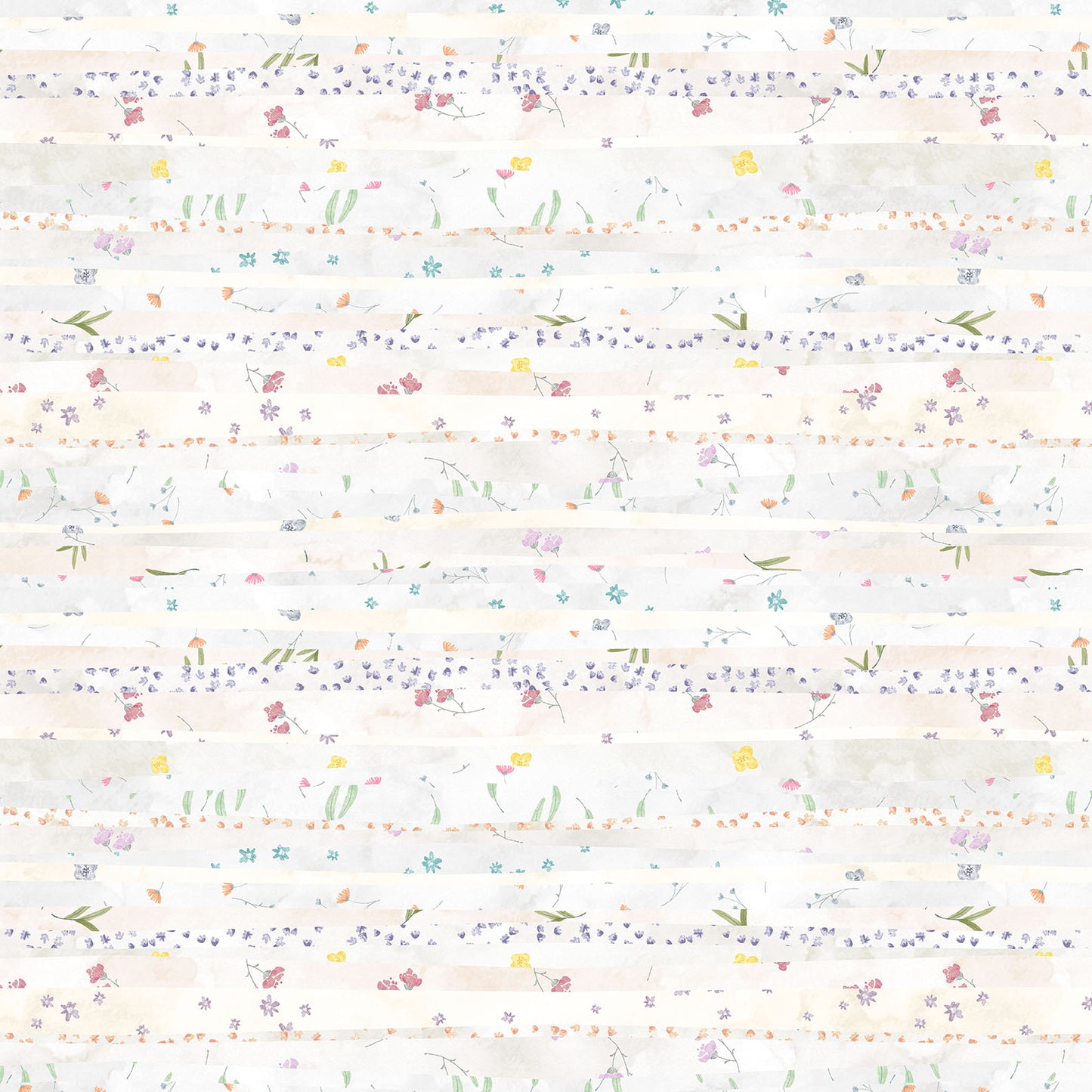 Soft Spoken - Pressed Flower Stripe