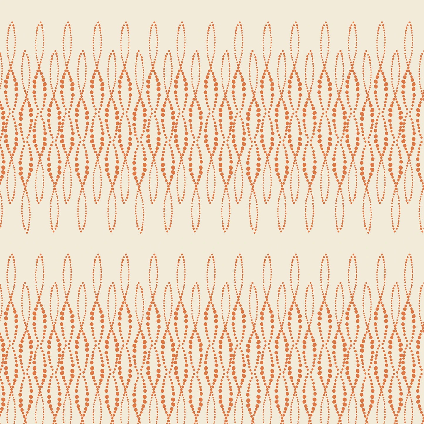 Loopy Lace - Terracotta/Natural