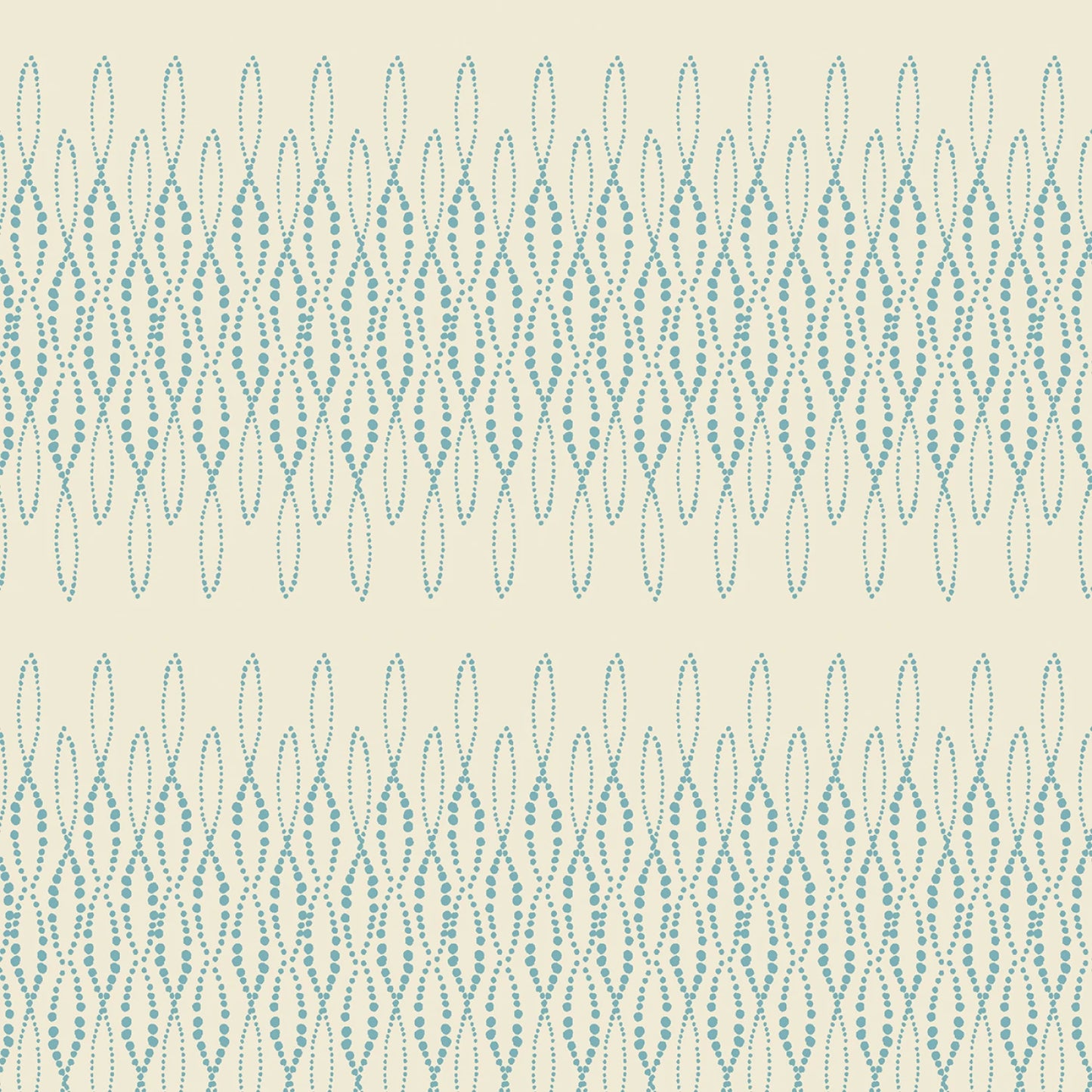 Loopy Lace - Aqua/Natural