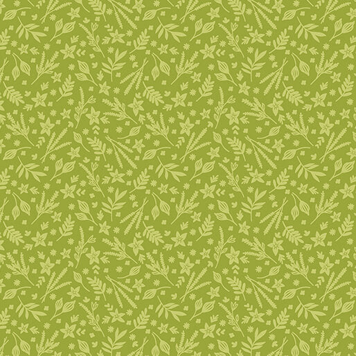 Among The Wildflowers - Sketch Book Green