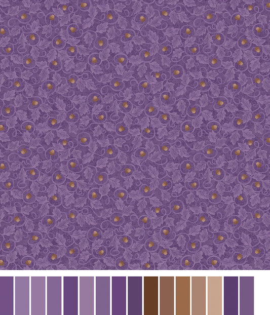 Autumn Breeze - Acorn Twirl Plum