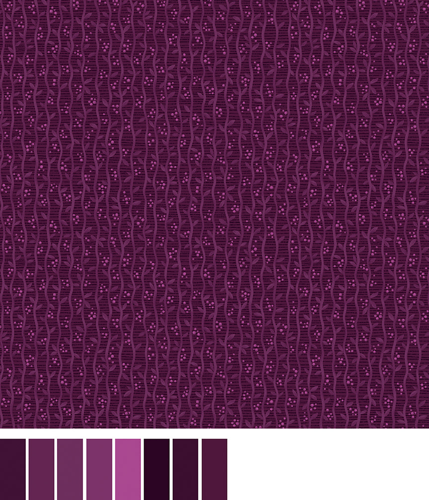 Autumn Breeze - Harvest Stripe Plum