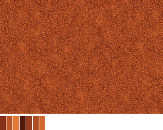 Autumn Breeze - Swirling Winds Chestnut