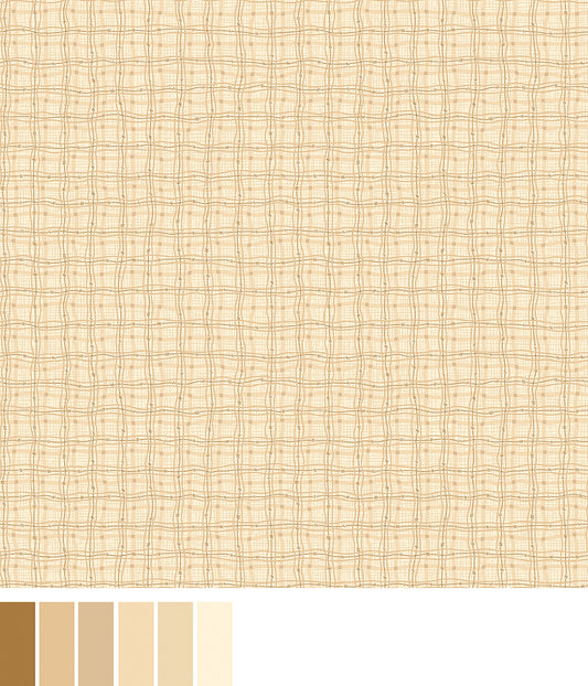 Autumn Breeze - Rambling Plaid Cream