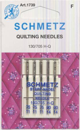 Schmetz Quilting Machine Needle Sizes 75/11 90/14