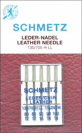 Schmetz Leather Machine Needle Size 80/90/100