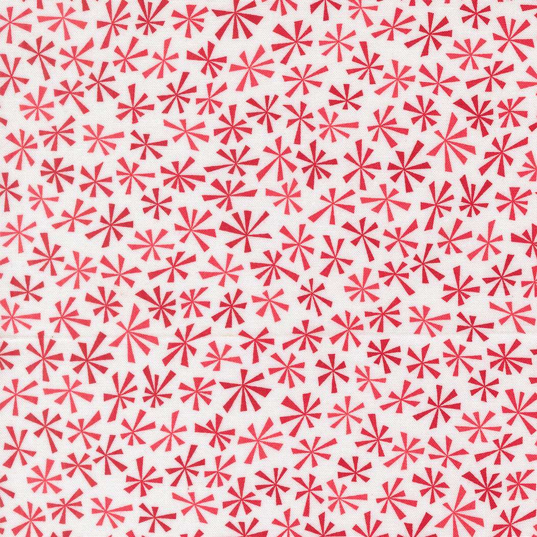 Snow Time - Winter White Red