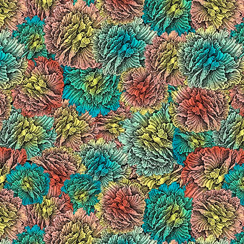 Cotton Fabric, Blank Company Fabric, Sewing, Ocean Fabrics, Sea of Blues, Starfish, Jellyfish, Turtles, Seahorses, Coral, Seashells, Fabric,