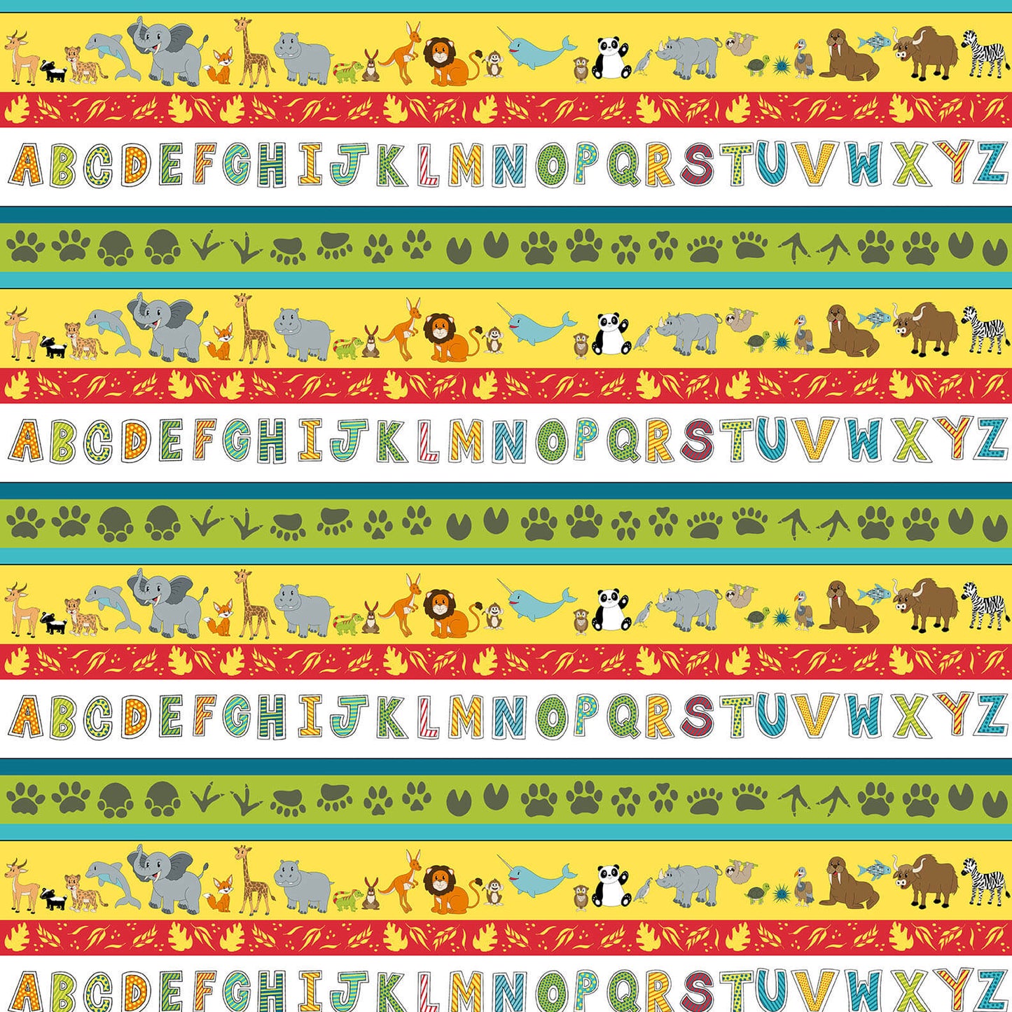 A to Zoo Fabrics, Cotton Fabric, Blank Company Fabric, patchwork design, stacked animals, a zebra pattern, Alphabet Cotton Fabric, Hannah of Pencil & ink, nursery décor and baby quilts, Fun fabrics, Zoo Prints, Going to the Zoo zoo zoo how bout you you you,
