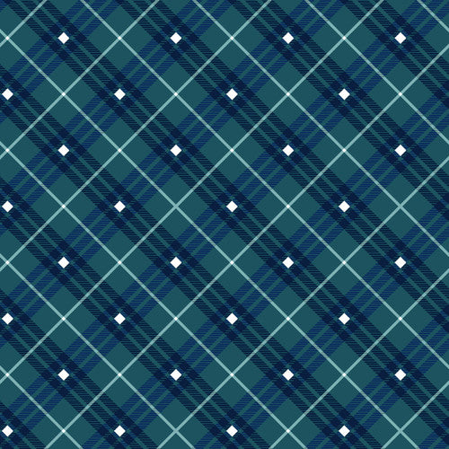 Bias Plaid - Navy