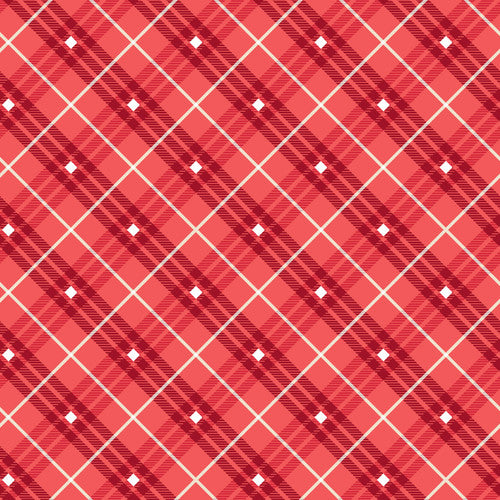 Bias Plaid - Rose