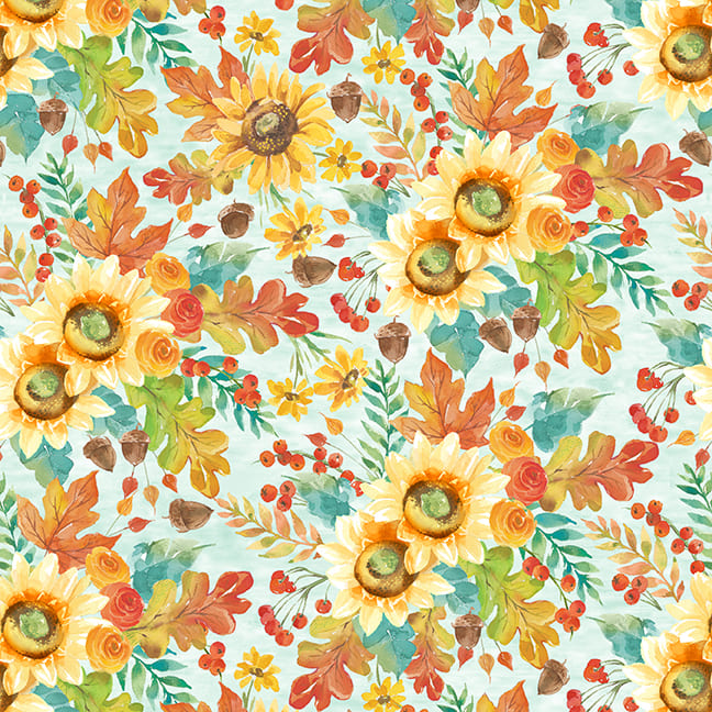 Autumn Blessings - Autumn Flowers
