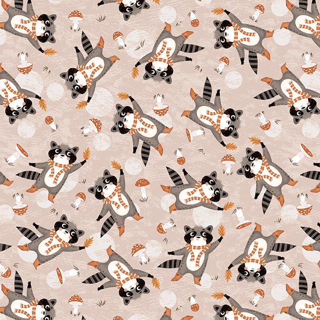 Cheerful Cheeks - Tossed Raccoons