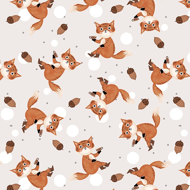 Cheerful Cheeks - Tossed Foxes