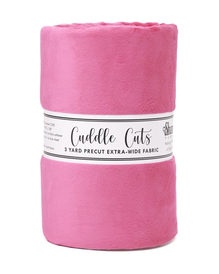 3 Yard Cuddle® 110" Cut Fuchsia