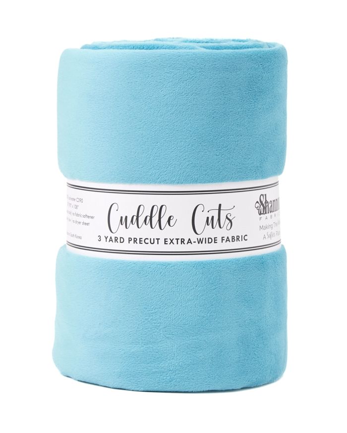 3 Yard Cuddle® 110" Cut Teal