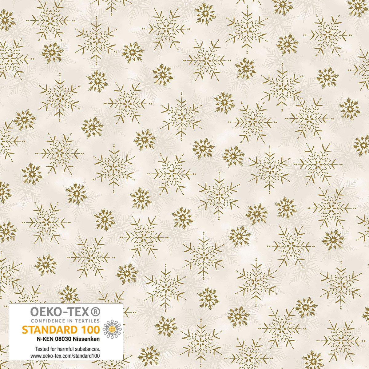 We Love Christmas - Cream Gold