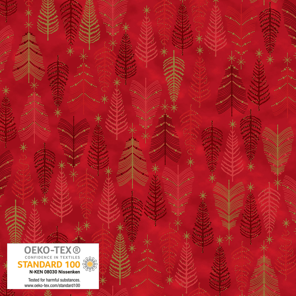 We Love Christmas - Red Gold