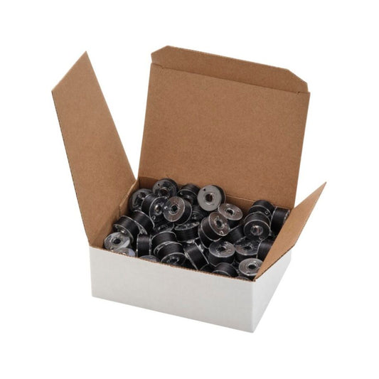 Clear-Spun - Class 15/A - Black Bobbin 100 Pack