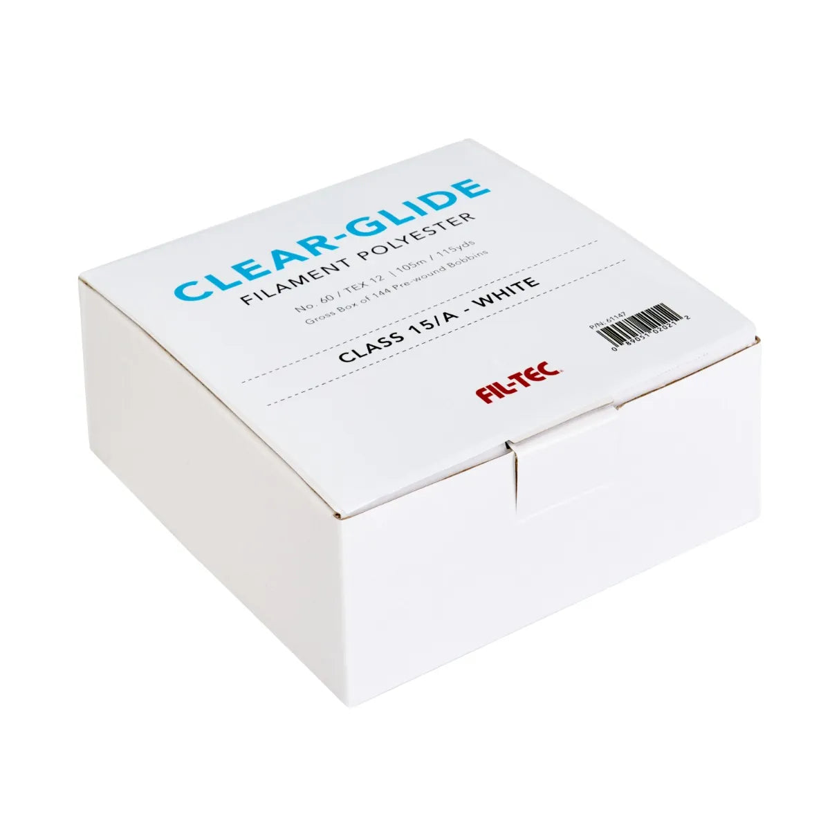 Clear-Glide Class 15/A Bobbin Bulk Pack - White
