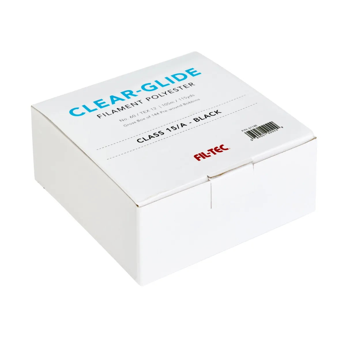 Clear-Glide Class 15/A Bobbin Bulk Pack - Black