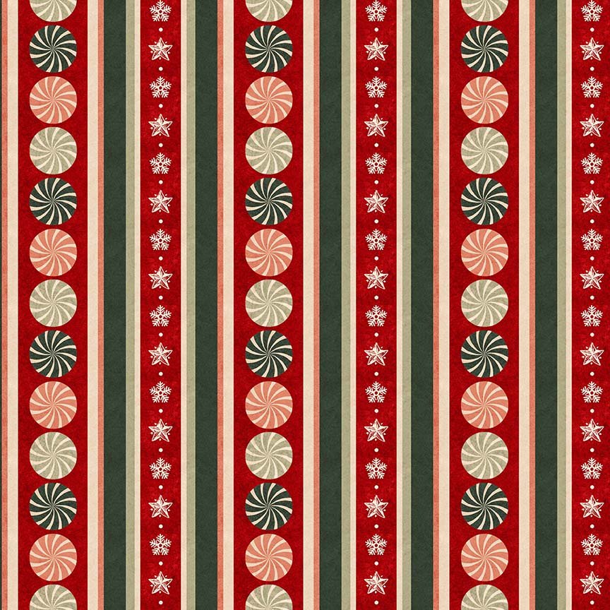 Cotton Fabric, Quilting Cotton, Studio e fabrics, Quilt shop fabrics, Vintage Whisper for Santa, Merry Christmas Fabrics, Lucie Crovatto, Vintage Christmas, Quilting Cottons at Boxer Craft House,