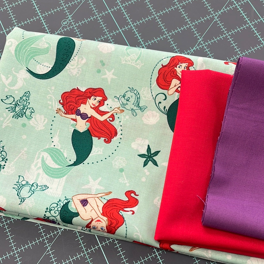 The little shop mermaid pillowcase