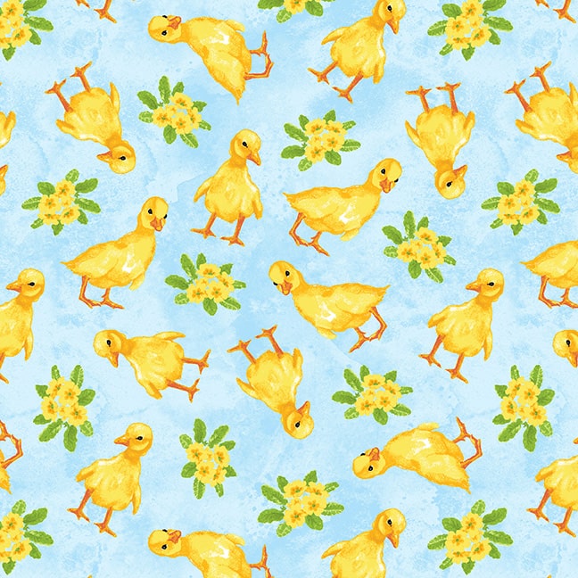 Spring Is Hare - Ducks Light Blue
