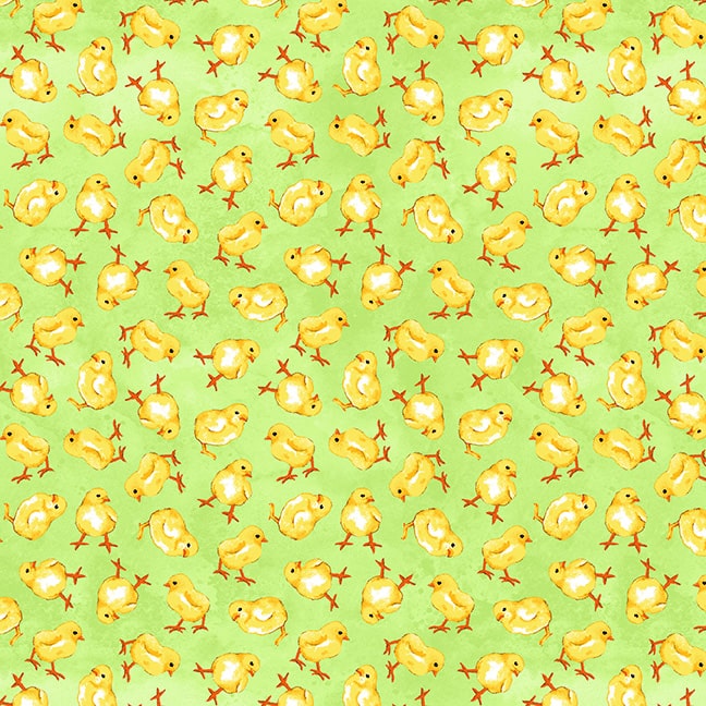 Spring Is Hare - Chicks Green