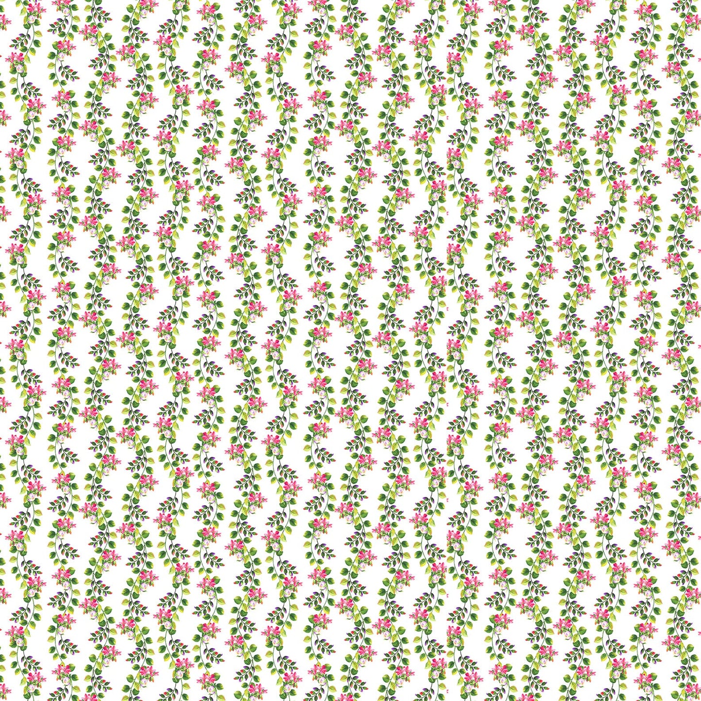 Splendid Path - Large Vine HALF YARD