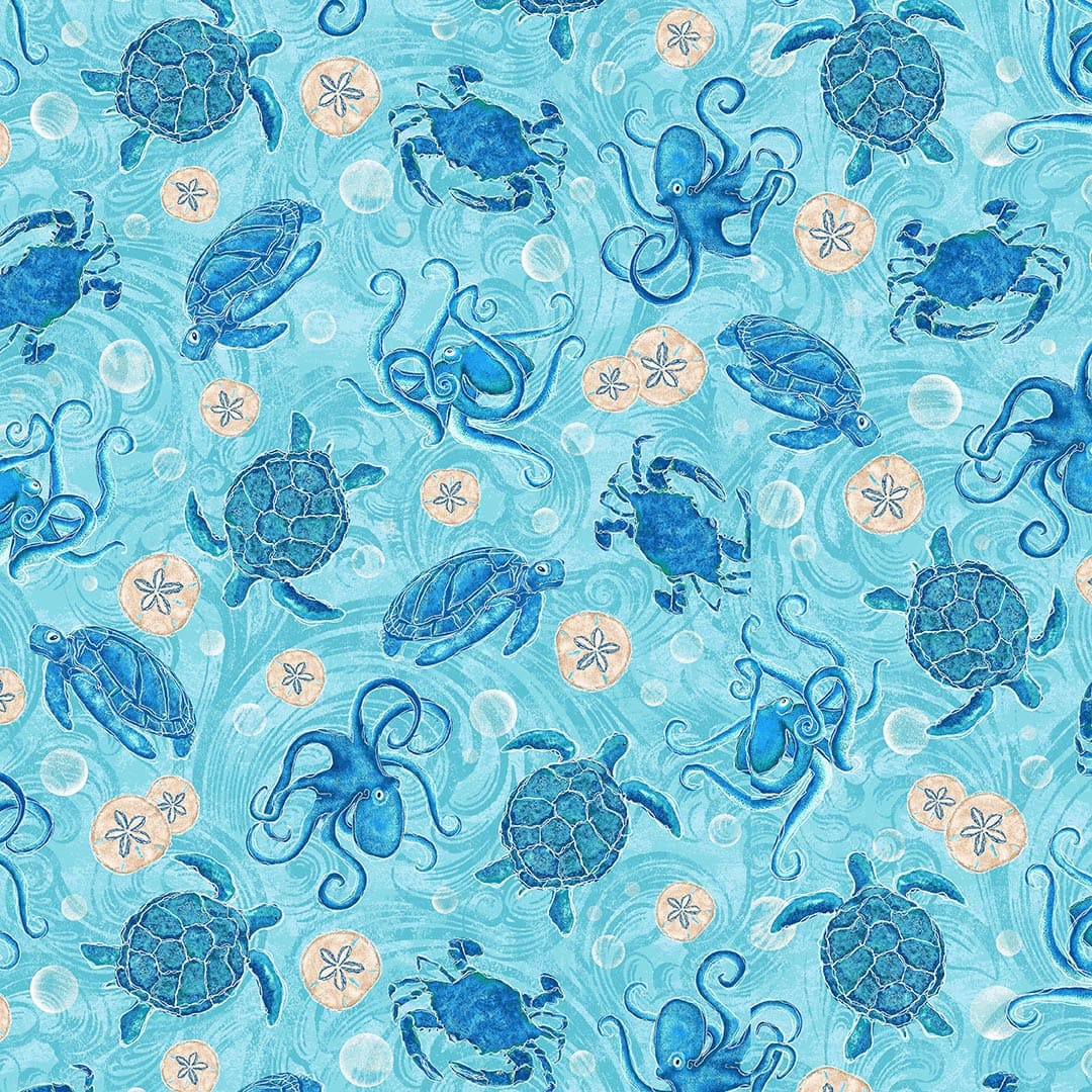 M' Ocean - Tossed Ocean Motifs