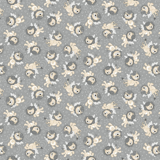 Moonlit Dreams Minky - Tossed Lions