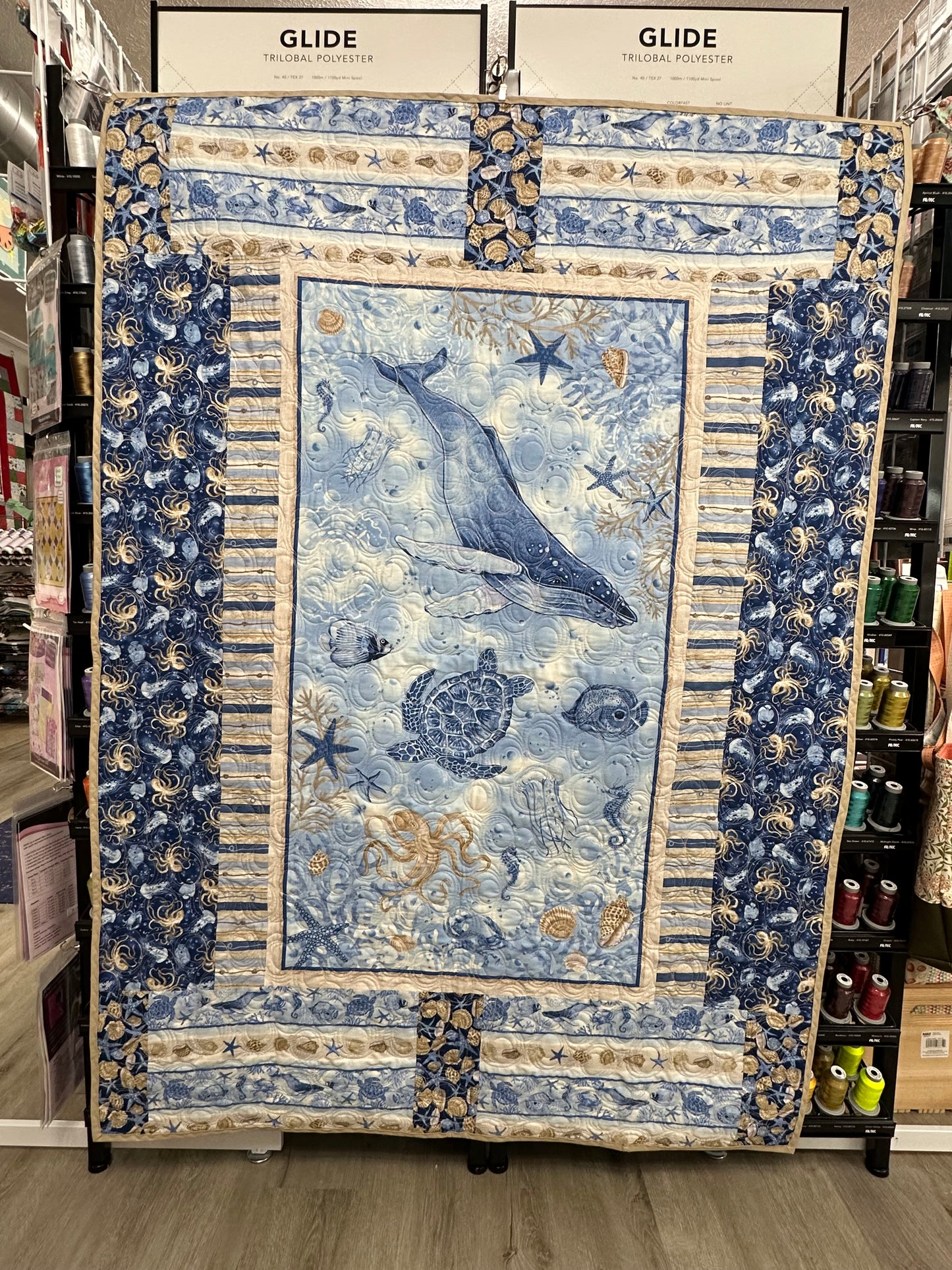 Ocean Scenes Quilt Kit