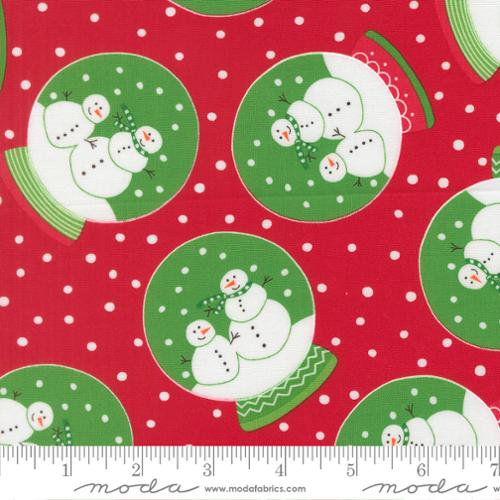 Snow Time - Poinsettia Red