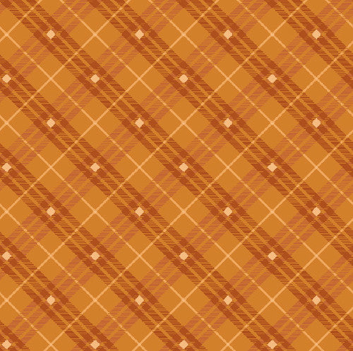 Bias Plaid - Orange