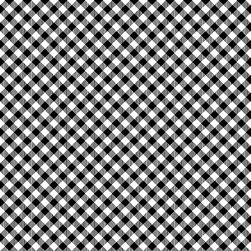 Chelsea's Checks - Black White