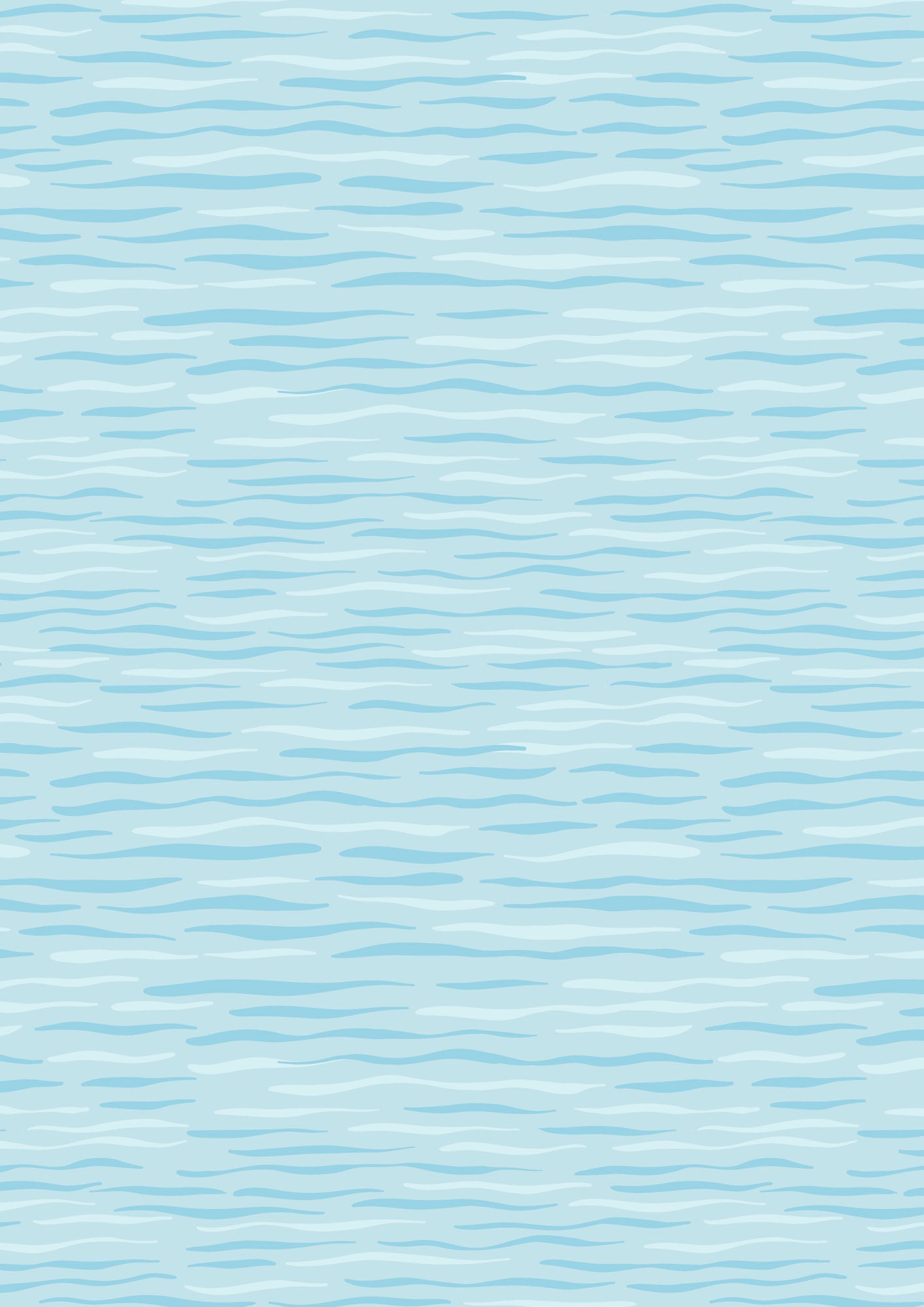 Puffin Rock - Light Blue Waves