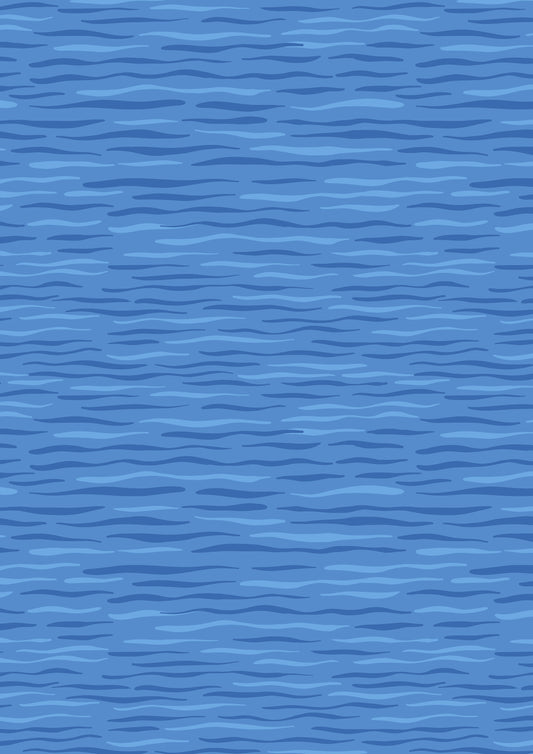 Puffin Rock - Mid Blue Waves