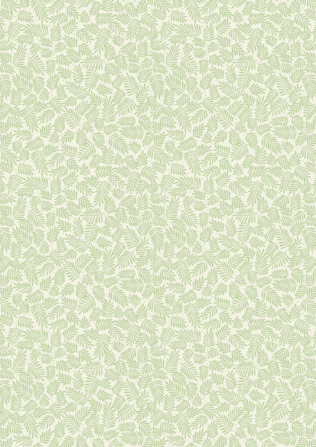 Botanical Oasis - Mini leaves On Cream
